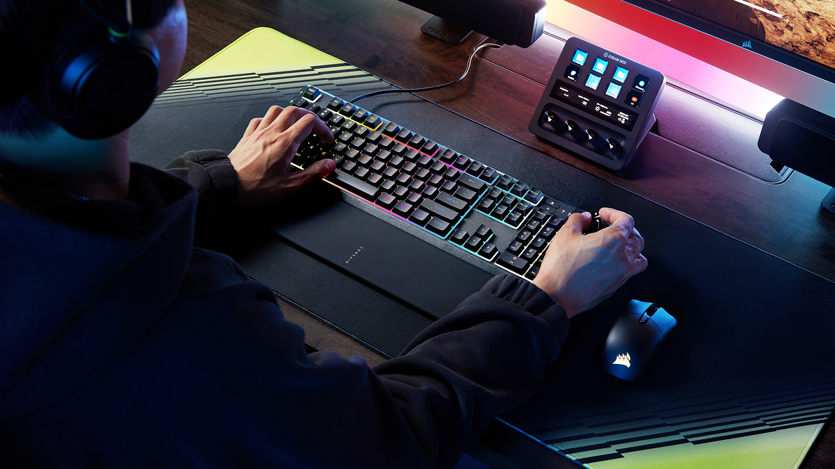 CORSAIR mở rộng dòng sản phẩm chơi game thường ngày với bàn phím đa năng và chuột không dây công thái học