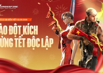 Crossfire tung chuỗi sự kiện mừng Quốc Khánh 2/9, ra mắt loạt vũ khí độc quyền mang dấu ấn Việt Nam