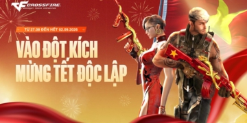Crossfire tung chuỗi sự kiện mừng Quốc Khánh 2/9, ra mắt loạt vũ khí độc quyền mang dấu ấn Việt Nam