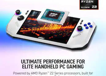 AMD Ryzen Z2 Extreme biến ước mơ chiến game AAA mượt mà trên máy cầm tay thành hiện thực