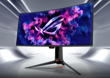 Chiến Game Bắn Súng Góc Rộng Mãn Nhãn Với Tần Số Quét 360Hz Trên Màn Hình Cong ASUS ROG Swift PG34WCDN