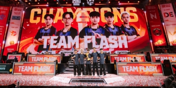 ĐỘI TUYỂN TEAM FLASH VÔ ĐỊCH GIẢI ĐẤU 2026 PUBG MOBILE PRO LEAGUE VIETNAM FALL