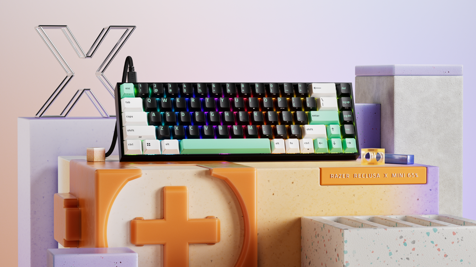 Razer Reclusa X Mini 65%: Bước đột phá bàn phím hot-swap cho game thủ đam mê custom