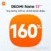 REDMI Note 17 Series tăng trưởng 160% chỉ sau 10 ngày ra mắt tại Việt Nam