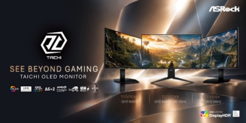 ASRock trình làng bộ ba màn hình OLED Taichi: Quái vật eSports với tần số quét chạm đỉnh 720Hz và tấm nền 4K 240Hz