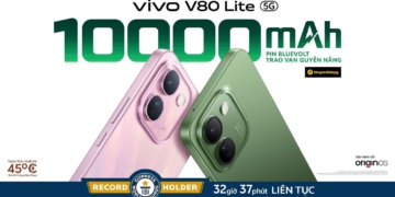 vivo V80 Lite 5G thiết lập KỶ LỤC GUINNESS THẾ GIỚI™ với 32 giờ 37 phút sử dụng liên tục on-screen nhờ trang bị Pin BlueVolt 10.000mAh