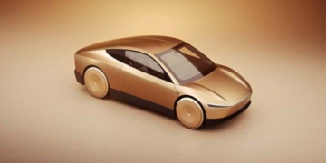 Thực Tế Gọi Xe Tự Hành Không Cần Vô Lăng Của Tesla Khi Dàn Cybercab Gắn Cổng Vệ Tinh Starlink Phủ Kín Bãi Đỗ Houston
