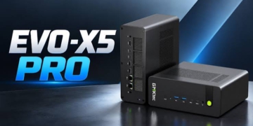 GMKtec Evo-X5 Pro nhồi chip 16 nhân Ryzen AI Max+ Pro 495 và 192GB RAM vào thân hình mini PC giá 7.099 USD