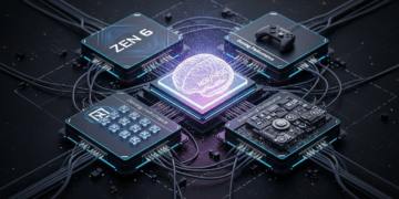 AMD Zen 6 Morpheus tiến trình 2nm tăng vọt 25% IPC khiến cộng đồng game thủ đứng ngồi không yên