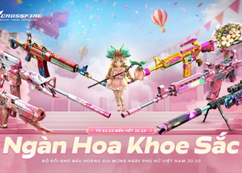 Crossfire tung bộ đôi Kho Báu Hoàng Gia Pink Lady và Cổ Phục Việt Nam mừng ngày 20/10