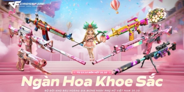 Crossfire tung bộ đôi Kho Báu Hoàng Gia Pink Lady và Cổ Phục Việt Nam mừng ngày 20/10