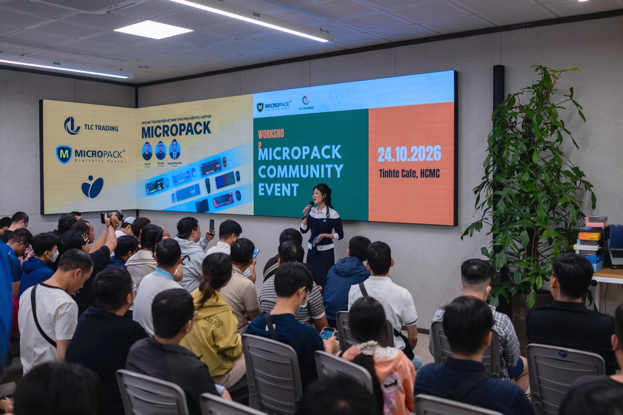 Micropack và TLC Trading giới thiệu hệ sinh thái phụ kiện công nghệ tại TP.HCM