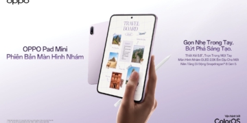 OPPO ra mắt máy tính bảng OPPO Pad Mini tại Việt Nam: Gọn nhẹ bỏ túi, giải trí bền bỉ