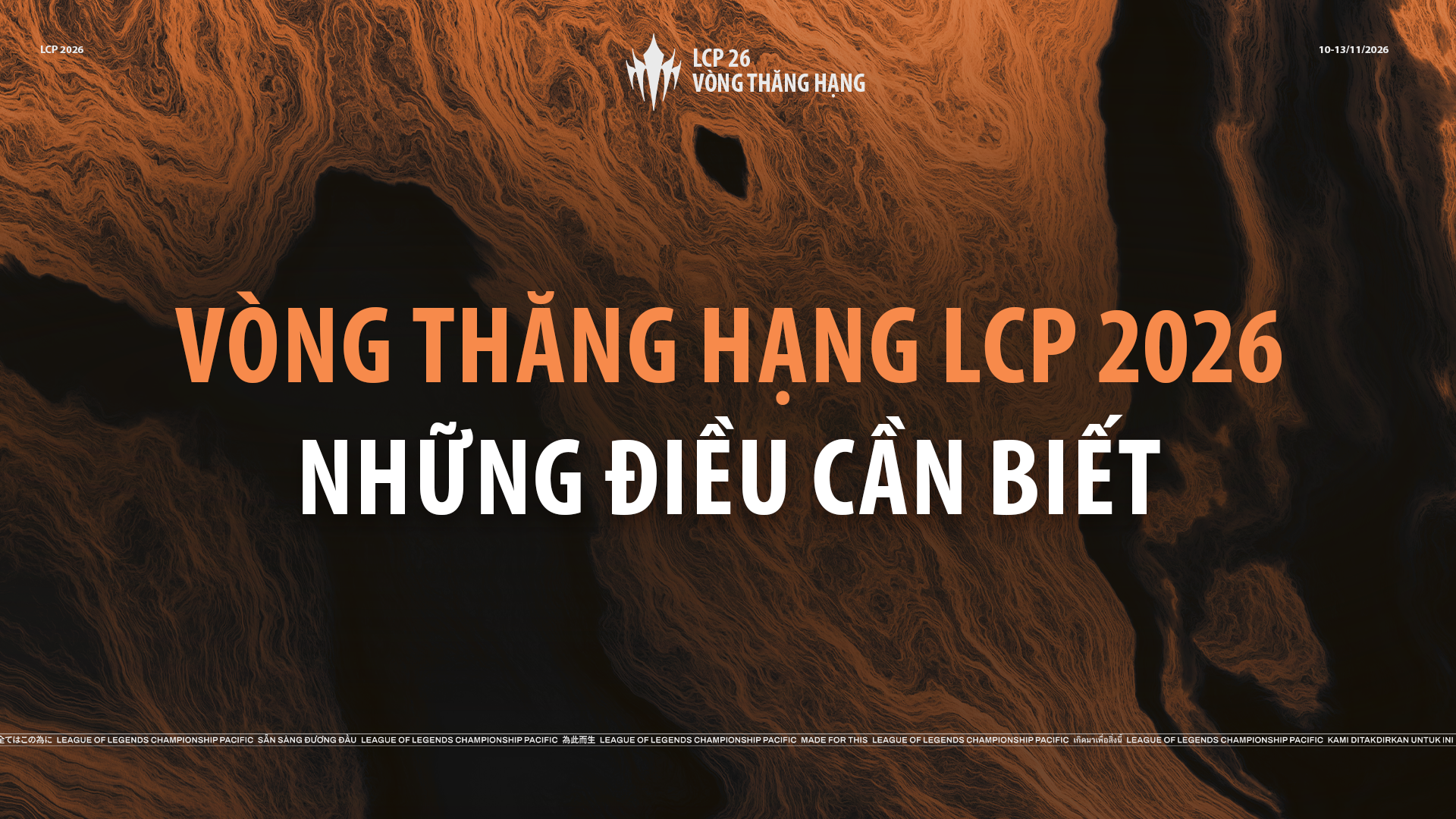Vòng Thăng Hạng LCP 2026 cập bến TP.HCM: Cơ hội lịch sử cho Saigon Warriors và đại tiệc Esports tại VPS Arena