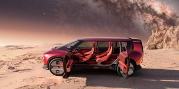 Renault biến MPV thành phòng lounge chơi game di động với mẫu xe điện E-Space Concept tại Paris Motor Show 2026
