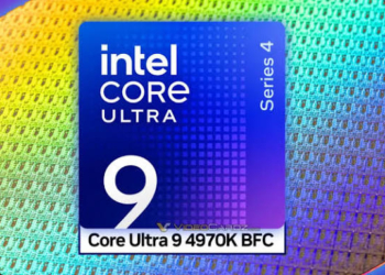 Intel đưa 144MB bộ nhớ đệm BFC lên Core Ultra 9 4970K thách thức ngôi vương gaming của AMD X3D