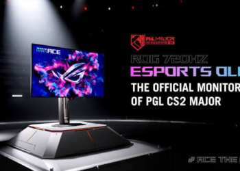ASUS ROG Swift OLED PG259QWS Ace cán mốc tần số quét 720Hz, chấm dứt thời kỳ thống trị của tấm nền TN tại giải đấu CS2 Major