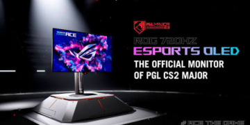 ASUS ROG Swift OLED PG259QWS Ace cán mốc tần số quét 720Hz, chấm dứt thời kỳ thống trị của tấm nền TN tại giải đấu CS2 Major