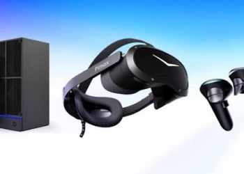 Pimax tung kính thực tế ảo không dây Crystal Pro truyền hình ảnh gốc từ card đồ họa qua sóng 60GHz với độ trễ chưa tới 2ms