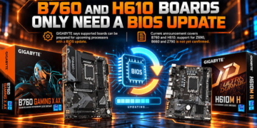 Game thủ thở phào khi GIGABYTE tung BIOS xác nhận Intel tiếp tục ra mắt chip LGA1700 mới chạy RAM DDR4 giá rẻ vào năm sau