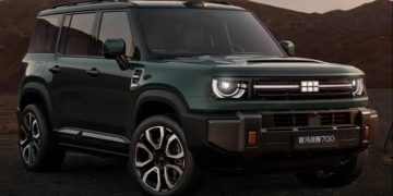 Geely gây bão khi mở bán chiến hạm việt dã Battleship 700 mạnh 1114 mã lực có khả năng bơi qua sông chốt 10 nghìn đơn sau 12 phút